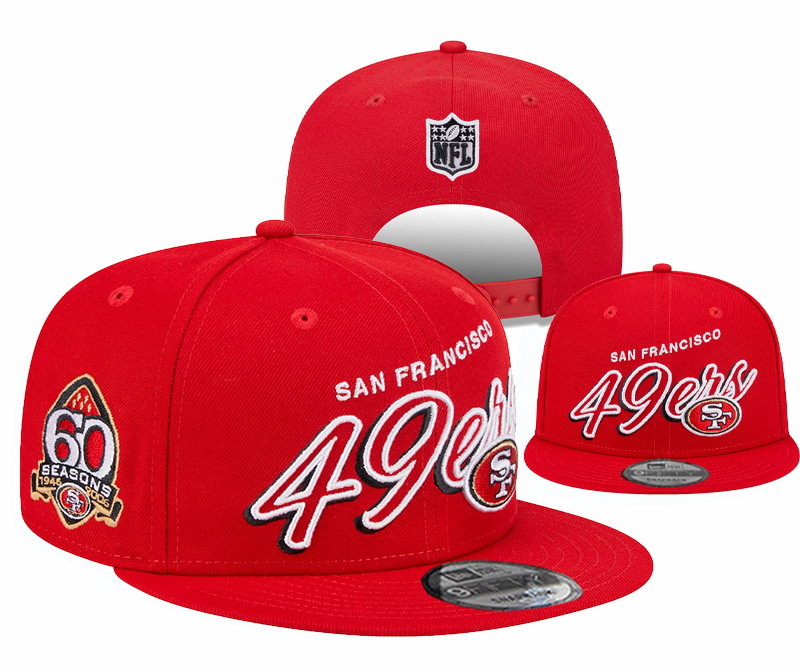 San Francisco 49ers 2025 Stitched Snapback Hats 017
